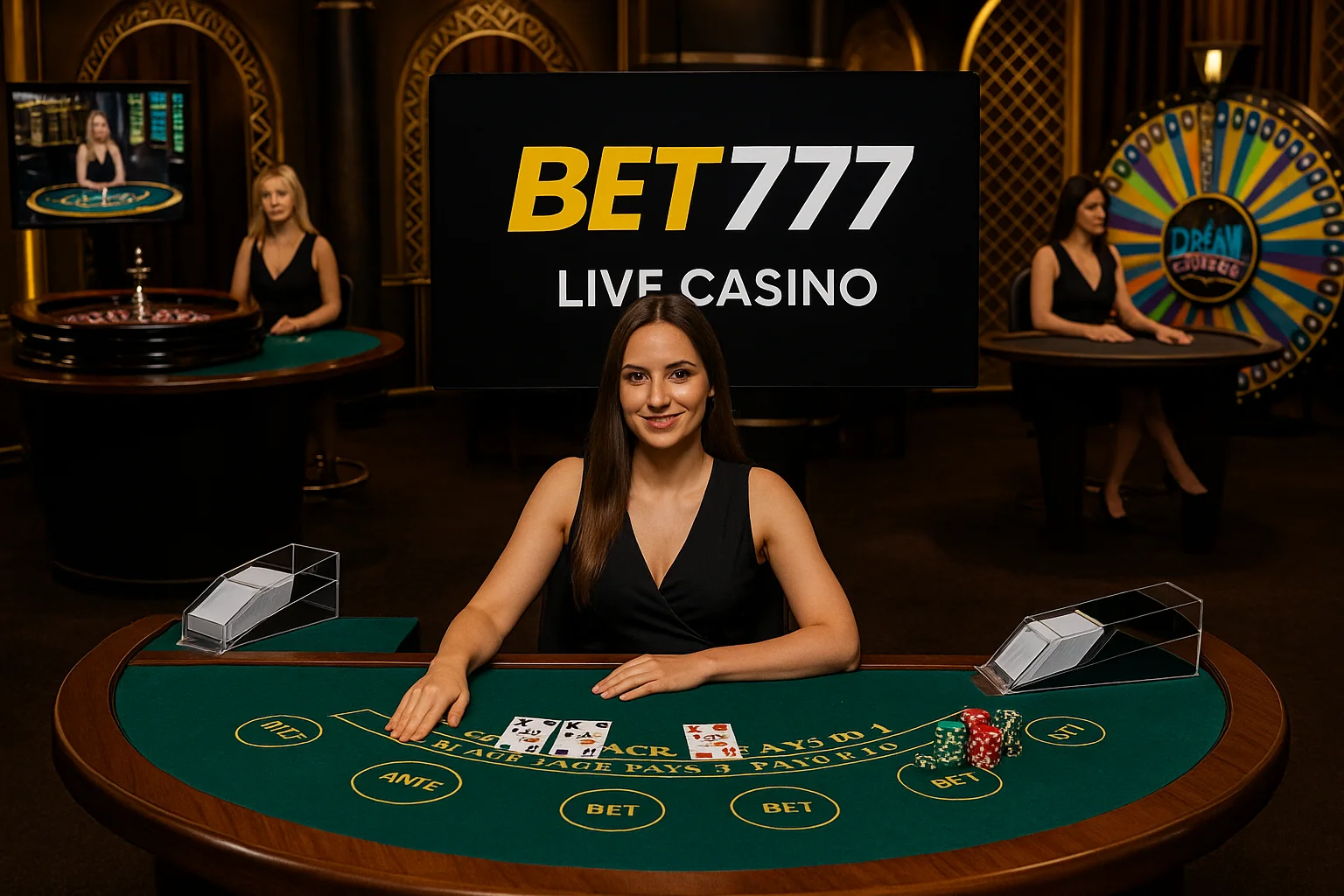 O BET777 Live Casino lança promoções regularmente